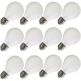 Industrial Performance 50A19/RS 75V, 50 Watt, A19, Medium Screw (E26) Base Rough Service Train Light Bulb (12 Bulbs)