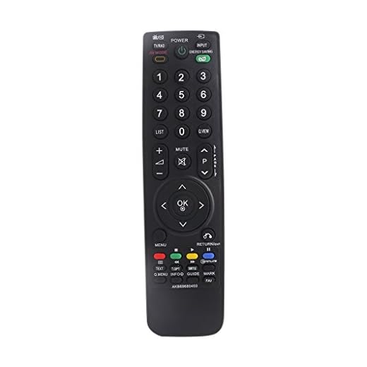 WOWOWO Universell ersättning engelsk smart fjärrkontroll för LG LCD/LED TV AKB69680403
