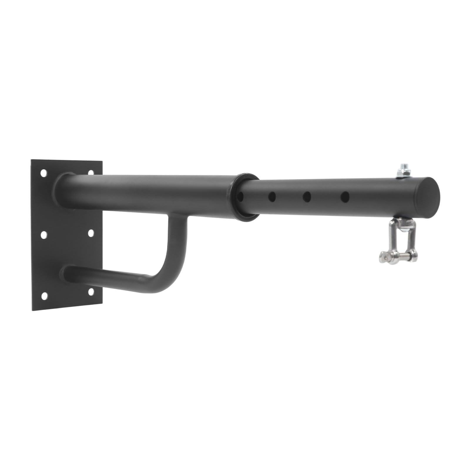 Soporte de pared para saco de boxeo de 5 niveles, gancho giratorio 360°, capacidad 150 kg