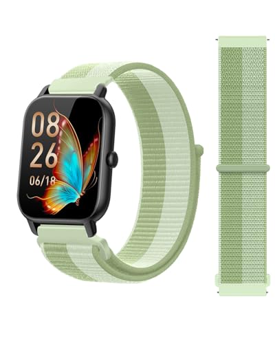 Correa deportiva de nylon para reloj Mindimp P66D