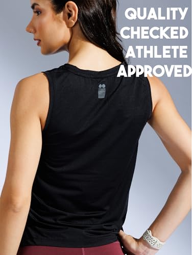 Image of Women's Tank Top | Sleeveless| Gym, Yoga, Running, Pilates | Dri-Fit, Breathable, Compression Poly Lycra Activewear