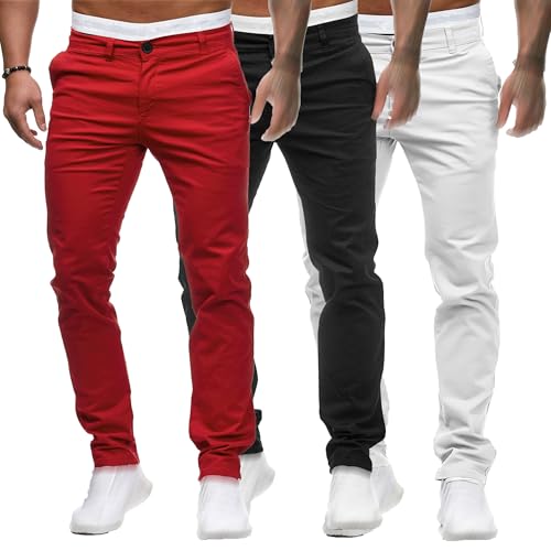 Pantalon casual stretch pour homme, l'élégance du bureau jusqu'au parcours de golf