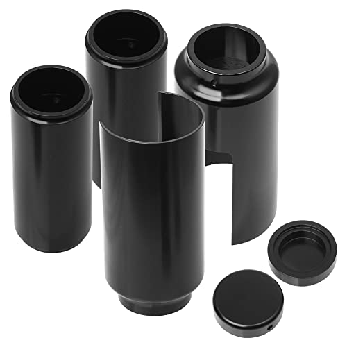 FTKDMT Motorcycle Full Front Fork Covers Tube Caps Protector Fits for Harley Softail M8 Street Bob FXBB FXBBS 2018-2022