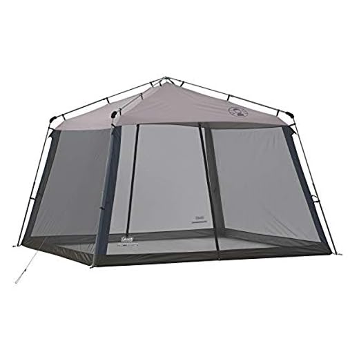 Coleman Instant Screen House, 11' x 11', Center Height 7'6"