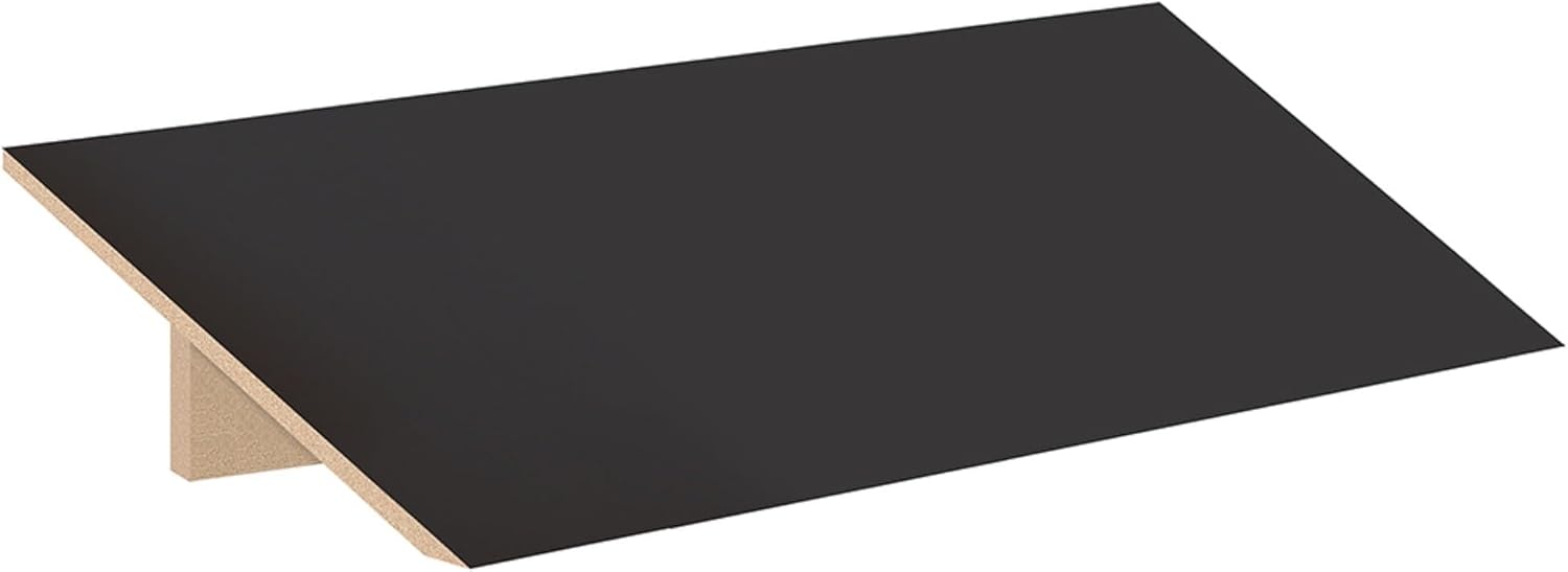 Salsbury Industries Sloping Hood - for 18 Inches Wide - 24 Inch Deep Designer Wood Locker - 3 Wide - Black