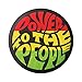 Power to the People Rasta Reggae Button Pinback for Backpacks, Jackets, Hats 1.5 Inches