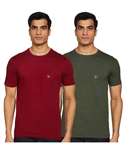 Image of Ruggers Men's Solid Slim Fit T-Shirt