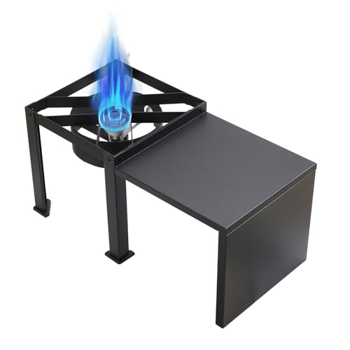 CIG GARDEN Propane Stove with Removable Table, 70,000 BTU Portable