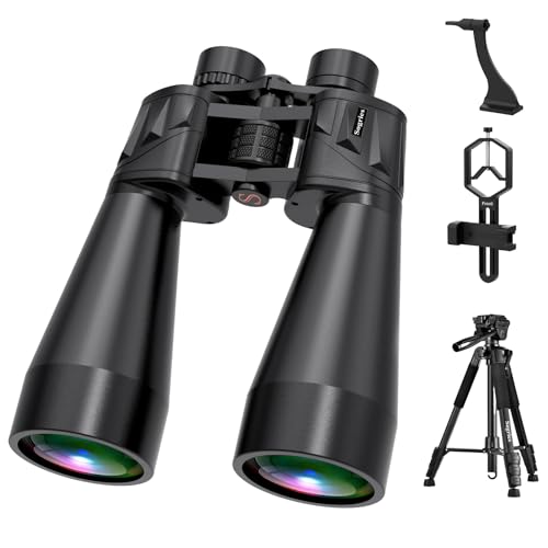 Binoculares 18X70 para adultos con trípode y adaptador miniatura 1
