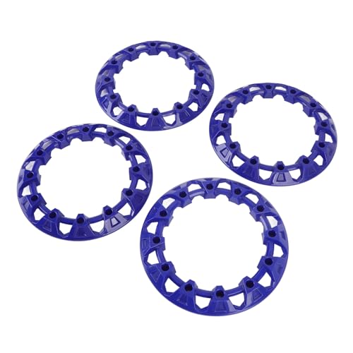 Protector de tapacubos de plástico resistente a los arañazos para ATV azul 4