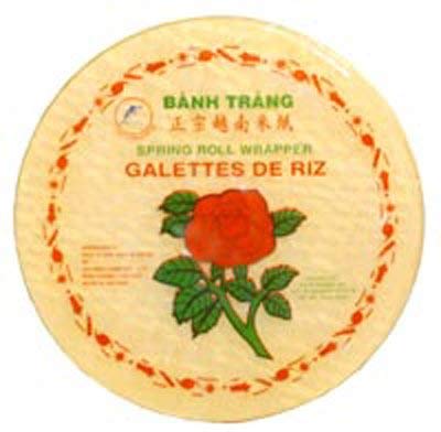 Amazon: 8 1/2" Spring Roll Wrapper / Rice Paper (Pack of 3) : Arts