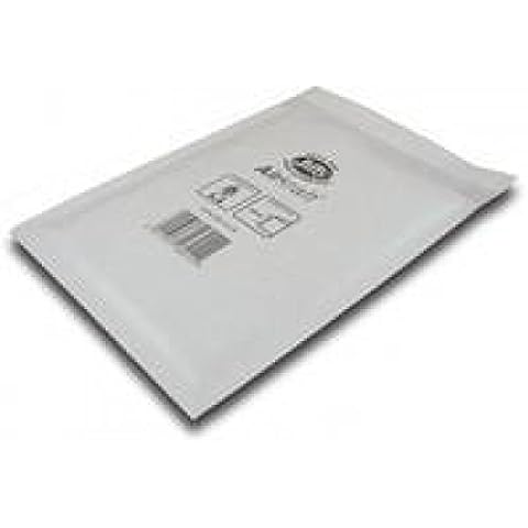 Jiffy Airkraft Lightweight Postal Bag for Small Gifts Box of 100 - Size 2, White, 205 x 245mm Cover