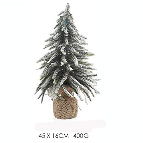 Twdyc Christmas Tree Spray Snow Christmas Tree Package Mini Simulation Nobel Cedar Tree Small Decoration Christmas Decoration (Size : C) #TOP1