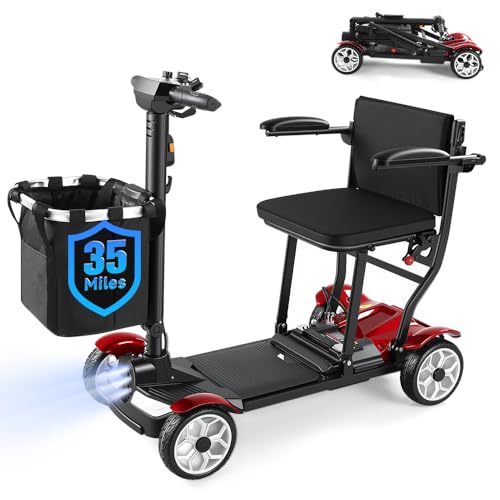 GOKEEP Mobility Scooter with 35-Mile Range