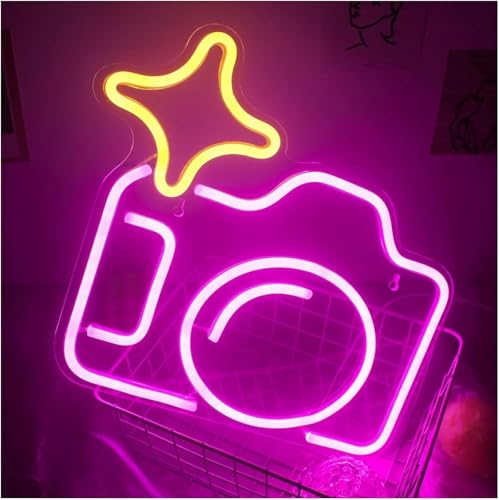 Lumières néon décoratives intérieures et lampe personnalisée colorée