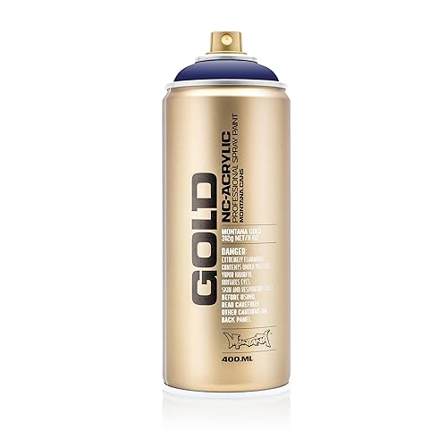 Montana Cans GOLD Spray Paint, 400ml, Blue Velvet