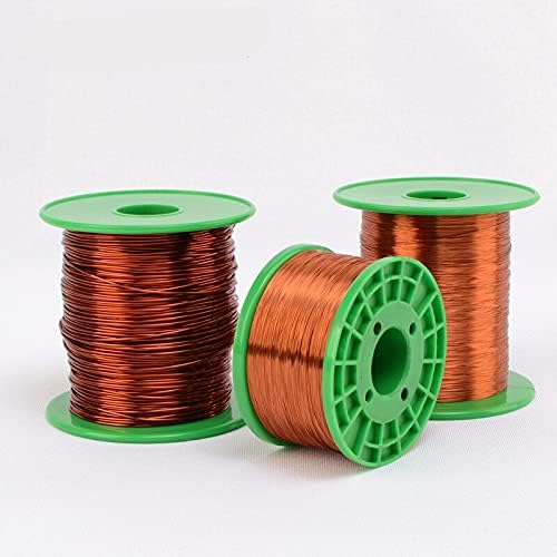 Aurorad 0.1/0.21/0.25/0.31/0.41/0.51/0.62copper Wire Magnet Wire Enameled Copper Winding Wire Coil Copper Wire Winding Wire Weight 500g (Size : 0.62mm)