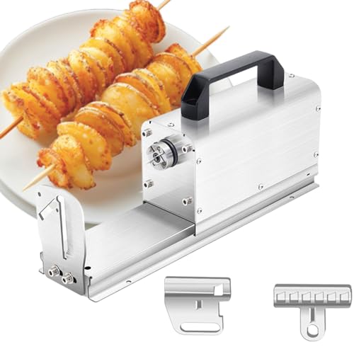 Máquina eléctrica para cortar papas en espiral