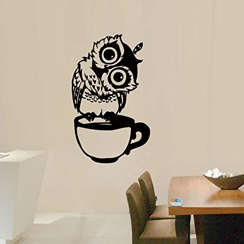 Cute Owl Wall Decals, Kaimaic Creative Owl Home Decor Sticker Removable Wall Stickers Adorable Home Decal Murals Paper Decoration For Kitchen Living Room Office Wall Corner #TOP6