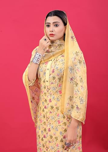 Image of Women's Kurta and Pant Set, Cotton