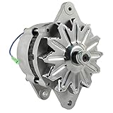 RAREELECTRICAL New 50 Amp Alternator Compatible With Daewoo Solar 55 Isuzu 4B1 Jcb Js70 4Jb1 2.8L