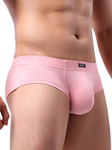 iKingsky Men's Cotton Big Pouch Briefs Sexy Bulge Bikini Underwear Sexy Stretch Mens Cheeky Under Panties2