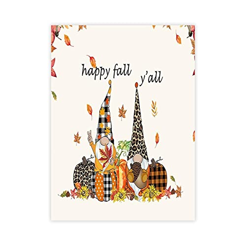 Lienzo Grateful Autumn Pumpkin: llena de gratitud y calidez la decoración de tu habitación