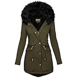 ACHTUNG: Der Grund für die Komprimierung der Verpackung. Wenn Sie die Kleidung erhalten, hängen Sie sie bitte auf, damit das Fell seinen ursprünglichen, flauschigen Look erhält. Dies dauert 2 Tage. Es zeigt großartige Ergebnisse. Wie Bilder.