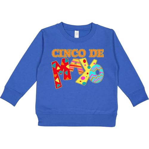 inktastic Cinco De Mayo Toddler Sweatshirt 7 Royal 34d27