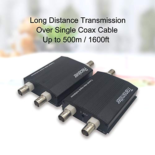 E-link 2 Channel Video Multiplexer Over One Coaxial Cable for Normal Standard Analog Cameras Only, Not Support AHD/CVI/TVI 720P/1080P Camera - Thumbnail 6