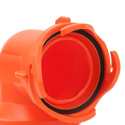 Image of Premium HDPE RV Sewer Hose Elbow, 90 Degree Design, Wide Application, Easy Installation, Sealed Design, Suitable Yacht RV Sewer Hose