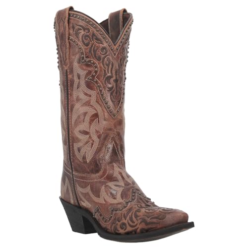 Laredo Red Braylynn Women's Western Leather Boots 524112