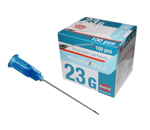 Dispensing Accessories Stainless Steel Industrial Pipes Laboratory Supplies 100pcs 23G x 30mm Rays