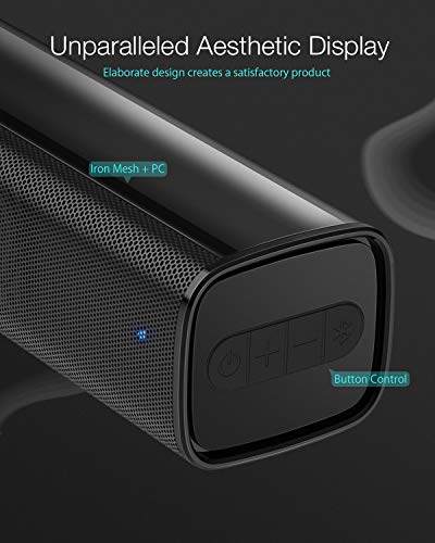 image for Sound Bar, BlitzWolf Bluetooth Soundbar 10W 2200mAh Home Speaker, 16 i