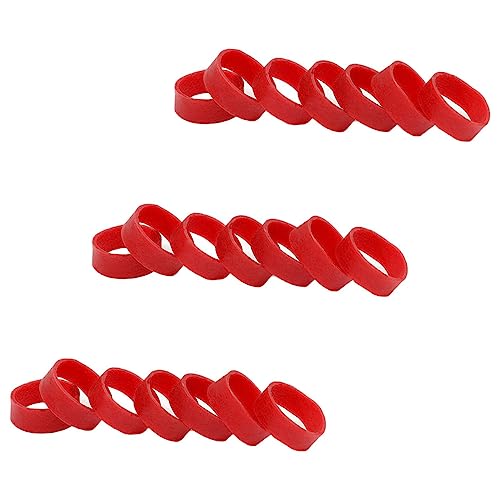 VILLCASE Snowboard Ski Brake Retainers 1 Set High Elasticity Widen Rubber Ring for Binding Strap