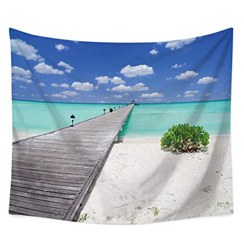 Preisvergleich Produktbild Vandelkt Landschaft Wandbehang Große Tapisserie Wohnkultur Bettwäsche Sommer Frauen Strand Abdeckung Bademode Decke Tischdecke Yoga Picknick Matte