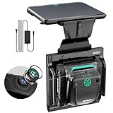 (2025 New) WYBOT S2 Solar Vision Robotic Pool Vacuum Cleaner, AI Vision, Smart Auto Docking, Dual Charging, Scheduled & Area Cleaning, 3D Adsorption for In-Ground Pools, Grey&Green