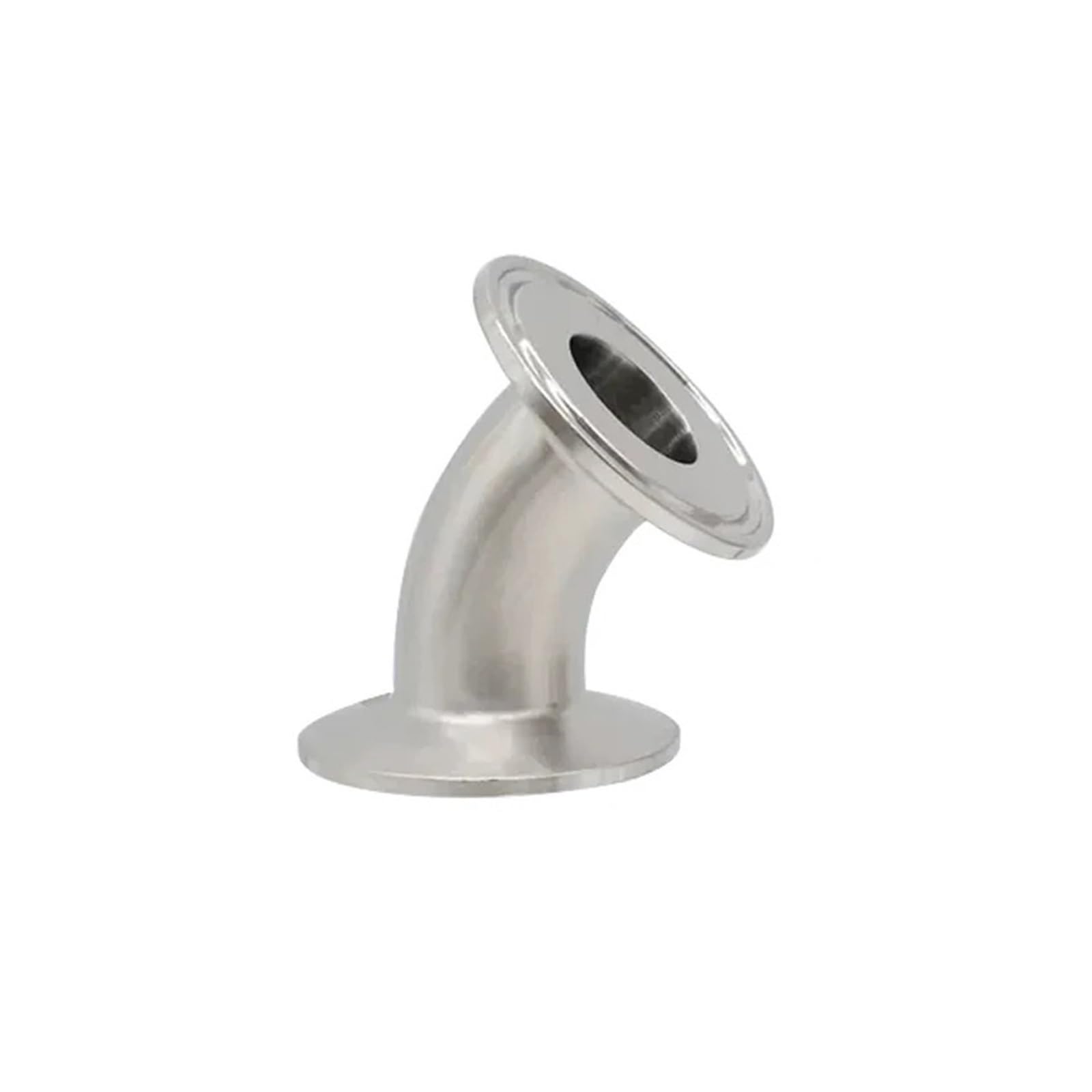AARTERZZA 1.5" Tri Clamp TC50.5 45 Degree Elbow Pipe OD 25mm SUS304 Stainless Pipe Fitting Connector Homebrew