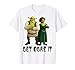 Shrek Fiona & Shrek Get Ogre It Text Poster T-Shirt