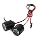 HERCHR RC LED Light Kit, High Brightness 3W Spotlights Searchlights Spare Part Replacement Accessory for RC Car Model(Black)