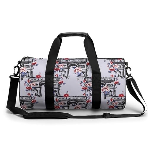 Sac de voyage pour camping et randonnée Arche de Roses actif