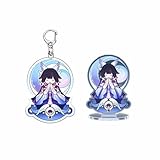 材質：精選された高透亜克力材質、印刷は繊細で色あせにくい、は軽量で割れにくく、ガラス並みの高い透明感が特徴です。汚れは柔らかい布で拭くだけで簡単に落とせ、長期間使用しても黄変しにくく、コスプレ小物やキャラクタースタンドに最適です サイズ：約5cm。詳細サイズは画像を参照してください，手動測定方法により、サイズが異なると1 cmの手動誤差が許容されます。ご理解くださいませ 注意事項：撮影環境やモニター設定により、実物と色味が異なる場合がありますのでご了承ください 原作を忠実に再現します：原作と同じ...