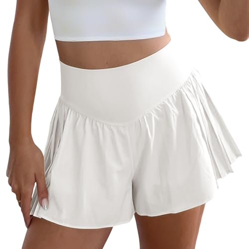 Short de sport fluide et léger à taille haute pour vos séances de yoga et fitness