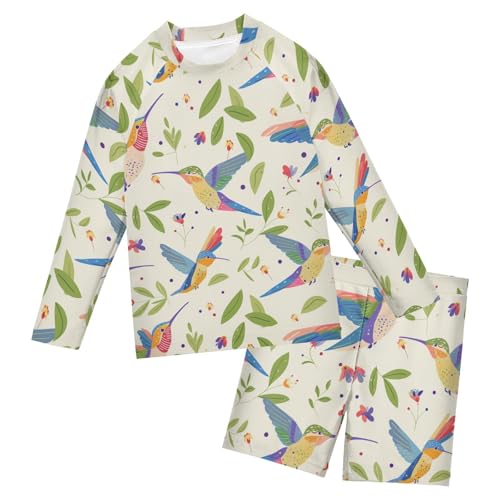 Conjunto UV para niños de 3-10 años ideal para playa y piscina de manga larga