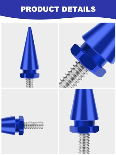 Image of Windshield Bolts Blue, Fairing Screws | Compatible for Harley Davidson Electra Glide, Street Glide, Ultra Classic, Ultra Limited, Tri Glide 1996-2013