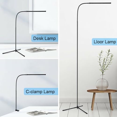 Alipis Lámpara LED para evitar fatiga visual con luz estable 3