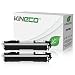 Produktbild Kineco 2 Toner kompatibel mit Canon 729 für I-Sensys LBP-7010c, LBP-7018c, LBP-7000 Series, Lasershot LBP-7000 Series - - Schwarz je 1.200 Seiten