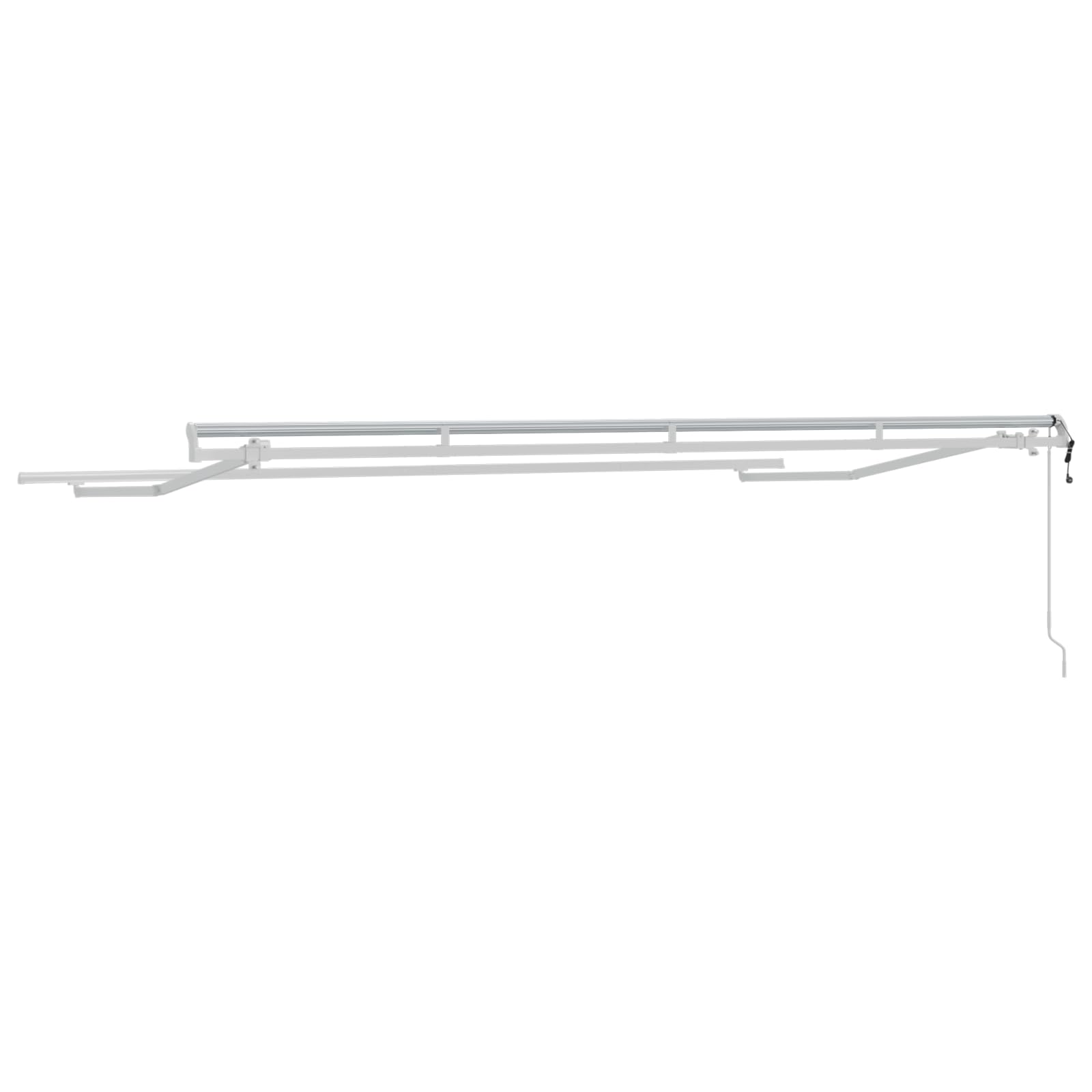 Tenda parasole retrattile 4x2 m, motorizzata con telecomando, struttura in metallo resistente ai raggi UV, design moderno per patio e balcone.
