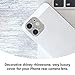 Hemobllo 1pc Shiny Camera Lens Protector Rhinestone Decor Lens Cover Compatible Easy Installation Scratch Resistant Case Friendly