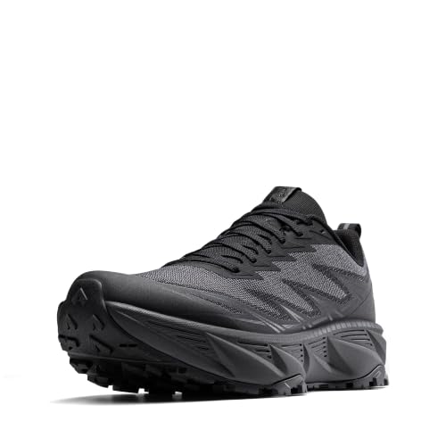 NORTIV 8 Men's Trail Running Walking Shoes, All Black, Size 11